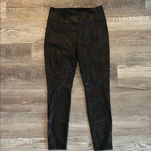 Athleta Black Delancey Gleam Leggings